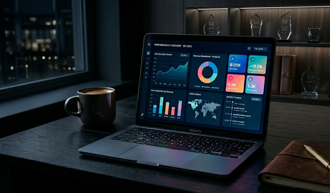 Preview do Dashboard